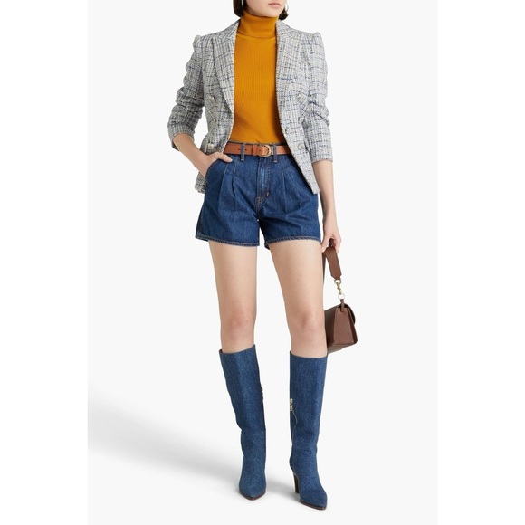 NWT Veronica Beard Simpson Denim Shorts - Picture 6 of 11